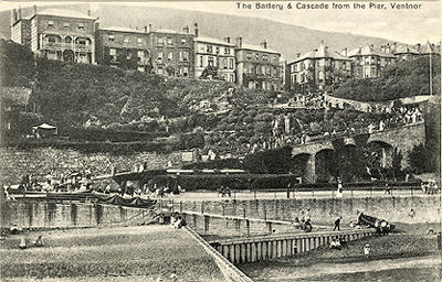 Ventnor Battery and Cascade